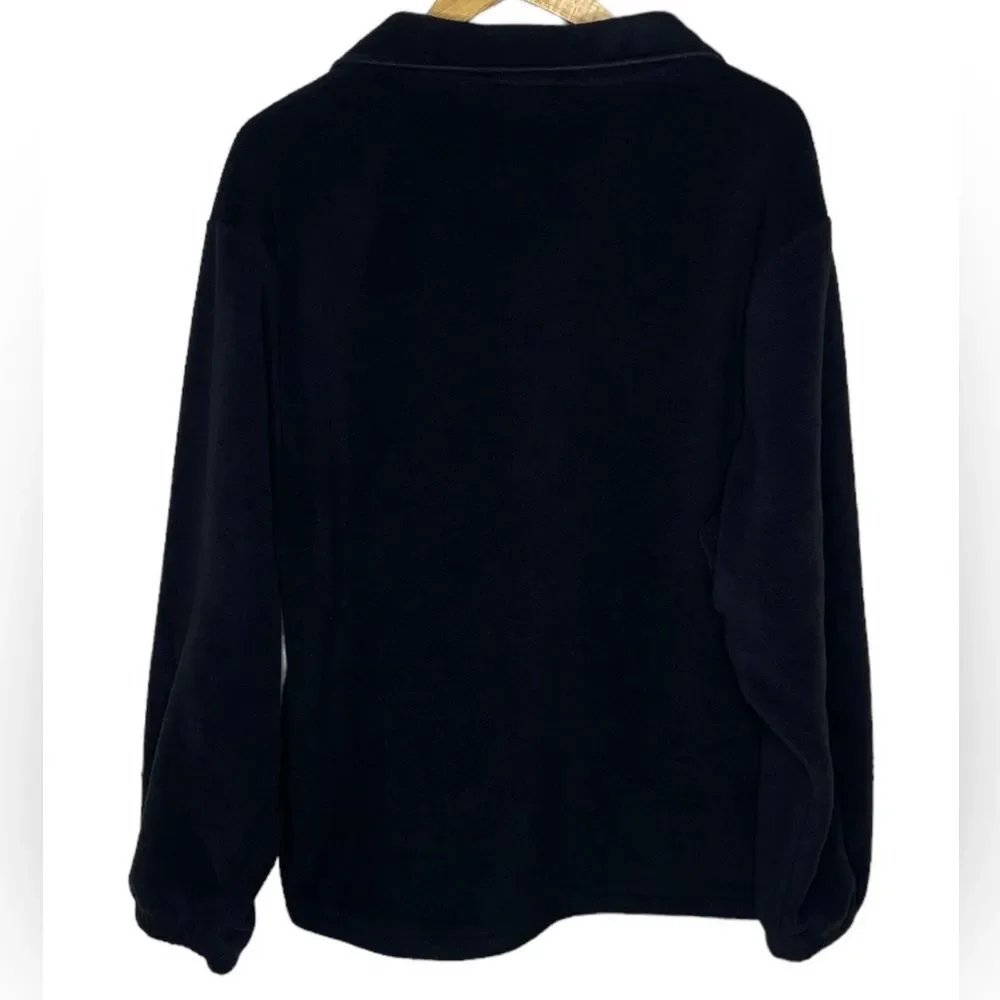 Jack’s Surfboards Black Fleece Jacket size Medium